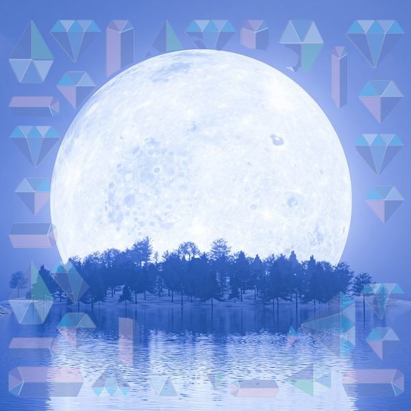 SPE Snowy Night at Moonlight Lake  Gemstone Essence Blend