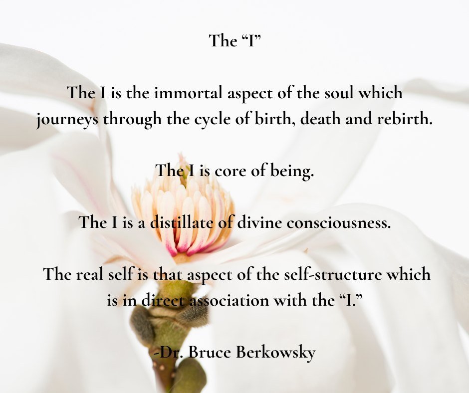 The "I" by Dr. Bruce Berkowsky