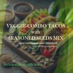 VEGGIE-COMBO TACOS with SEASONED SEEDS MIX final