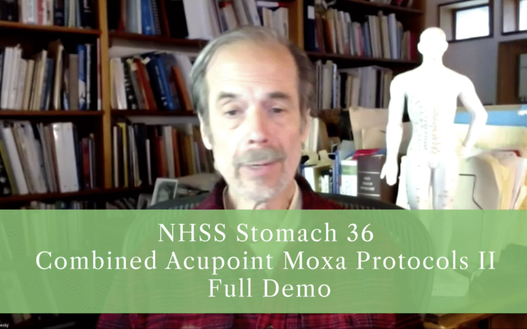 Watch Recorded Class – NHSS Stomach 36 Combined Acupoint Moxa Protocols; Next Live Class Rescheduled to 21st Oct